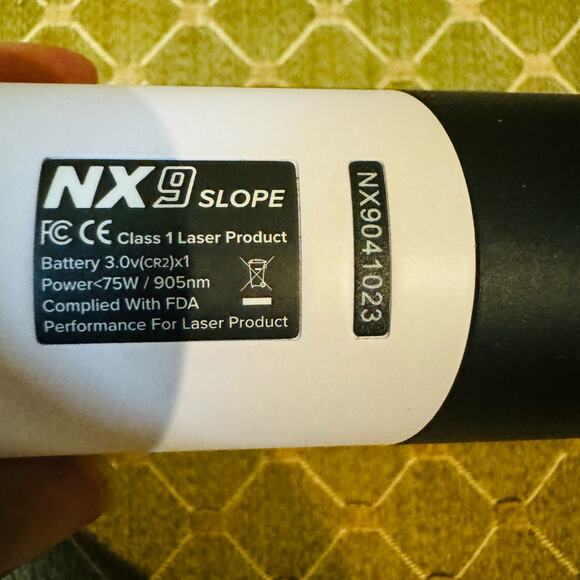 NX9 SLOPE RANGEFINDER Golf Bunkers Fairway Greens - Picture 7 of 12